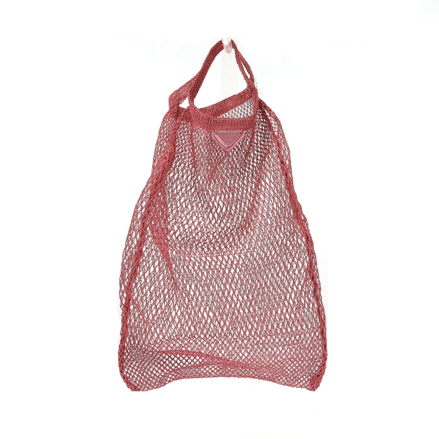 Luxury PradaHandbag in Pink Fabric