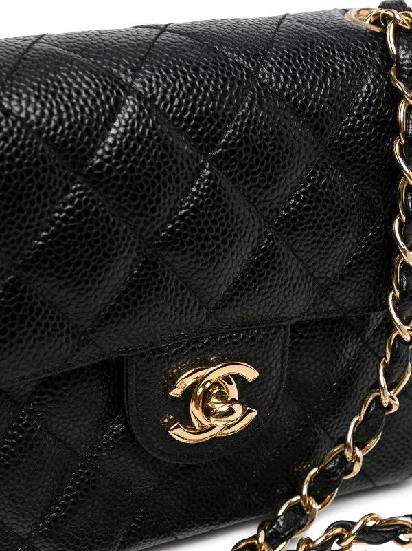 Luxury Chanel Mini Classic Flap Bag Square GHW