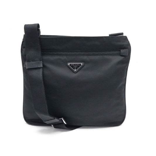 Luxury PradaTessuto Saffiano Black Messenger Bag Cross Body
