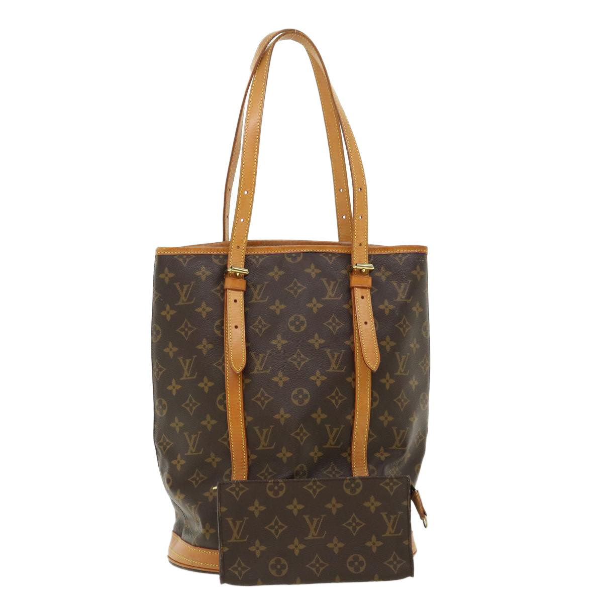 LOUIS VUITTON Monogram Bucket GM Shoulder Bag bs465 LV pt663