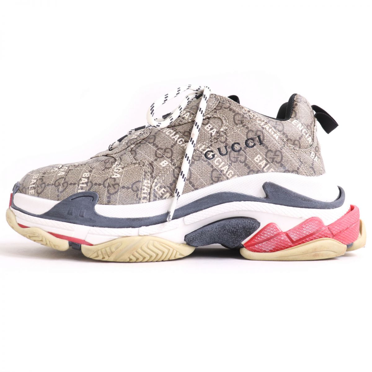 Gucci x Luxury Balenciaga GG Supreme Sneakers