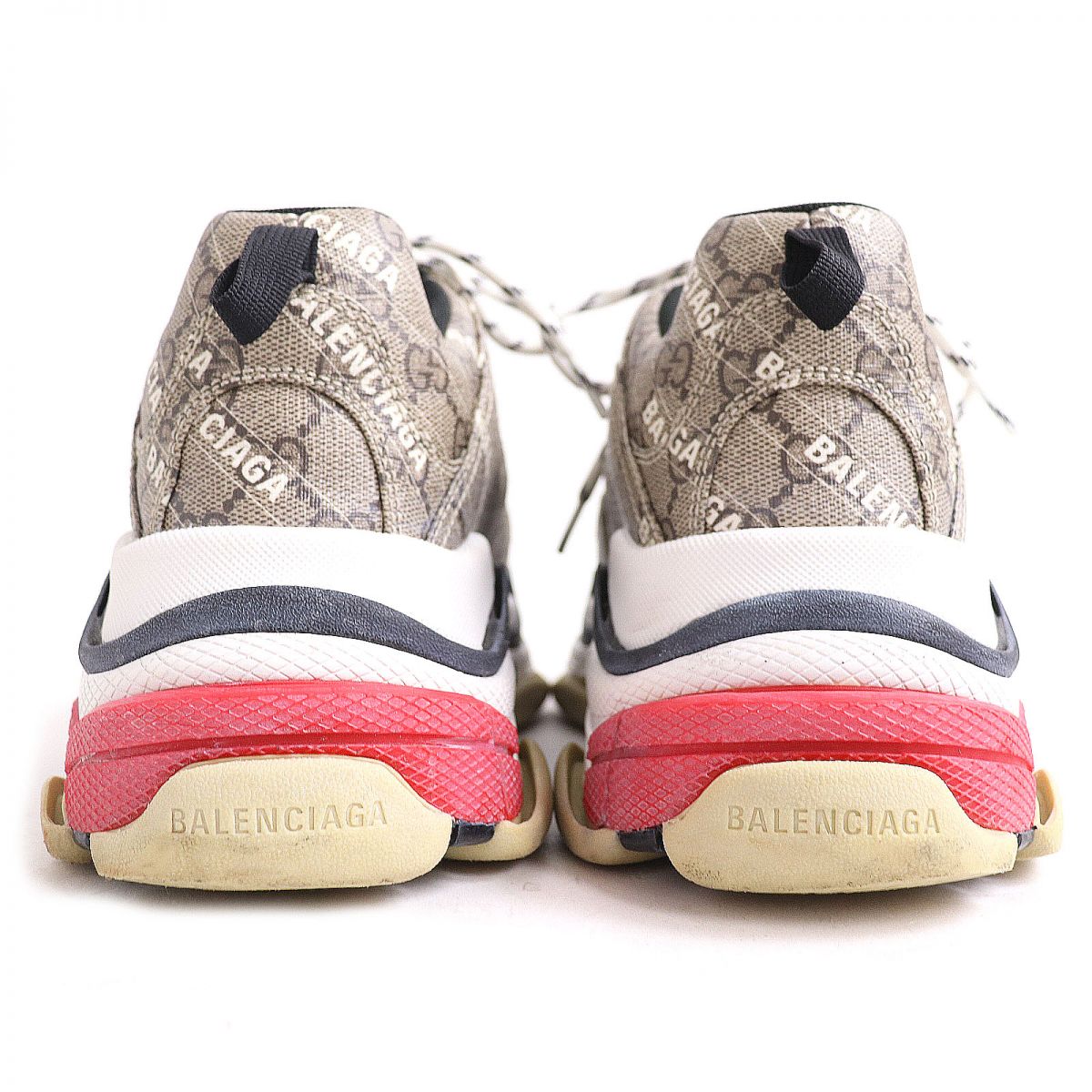 Gucci x Luxury Balenciaga GG Supreme Sneakers