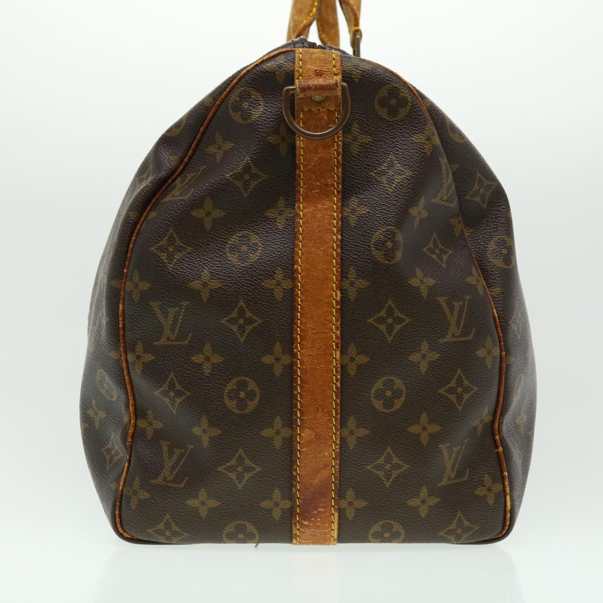 LOUIS VUITTON Monogram Keepall Bandouliere 50 Boston Bag M41416 LV rd2238