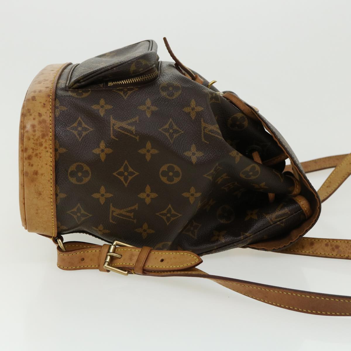 LOUIS VUITTON Monogram Montsouris MM Backpack M51136 LV rd2769