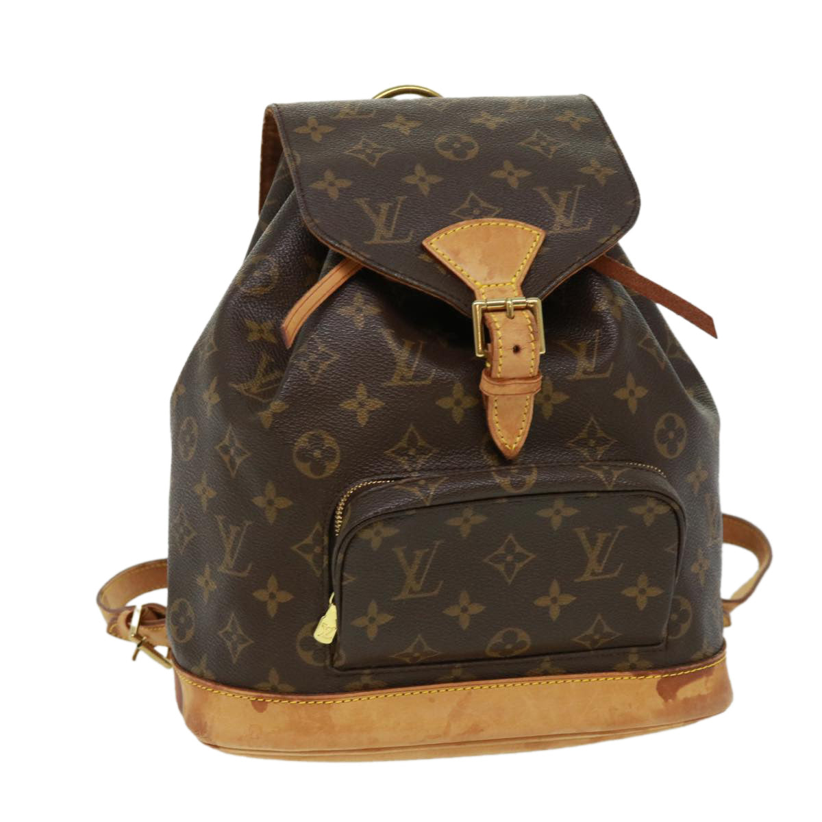 LOUIS VUITTON Monogram Montsouris MM Backpack M51136 LV rd3573