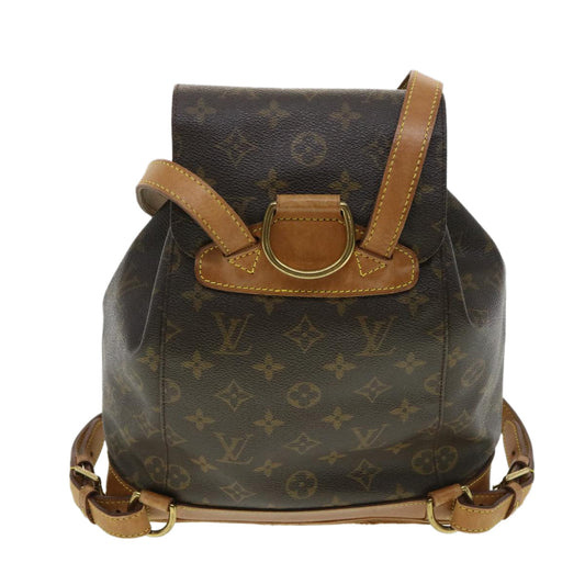 LOUIS VUITTON Monogram Montsouris MM Backpack M51136 LV rd3707