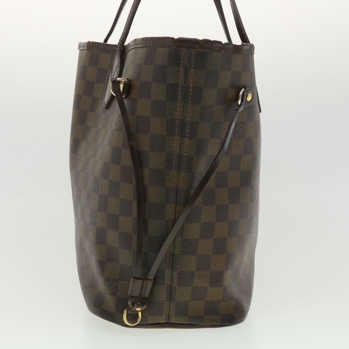 LOUIS VUITTON Damier Ebene Neverfull MM Tote Bag N51105 LV rd3949