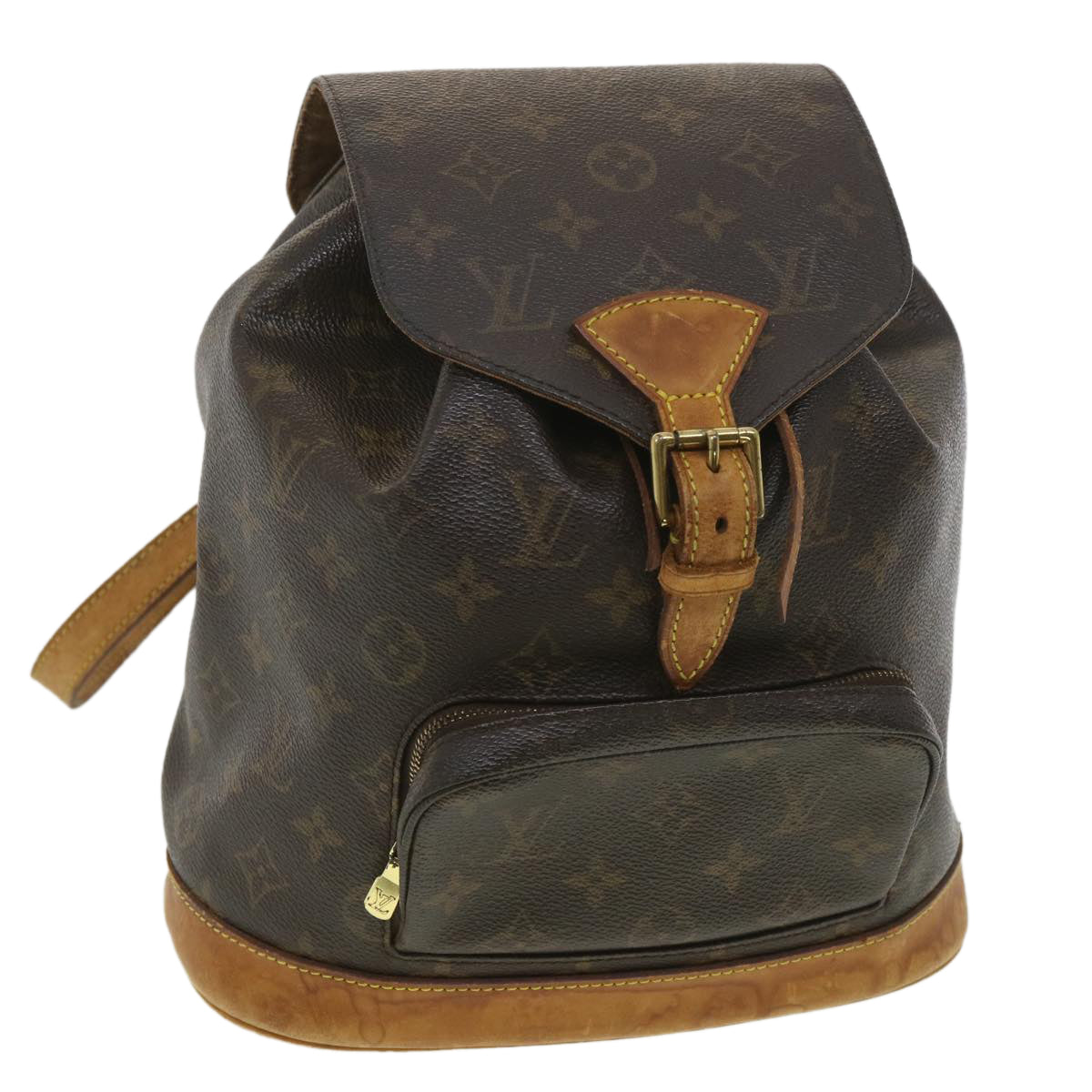 LOUIS VUITTON Monogram Montsouris MM Backpack M51136 LV rd4228