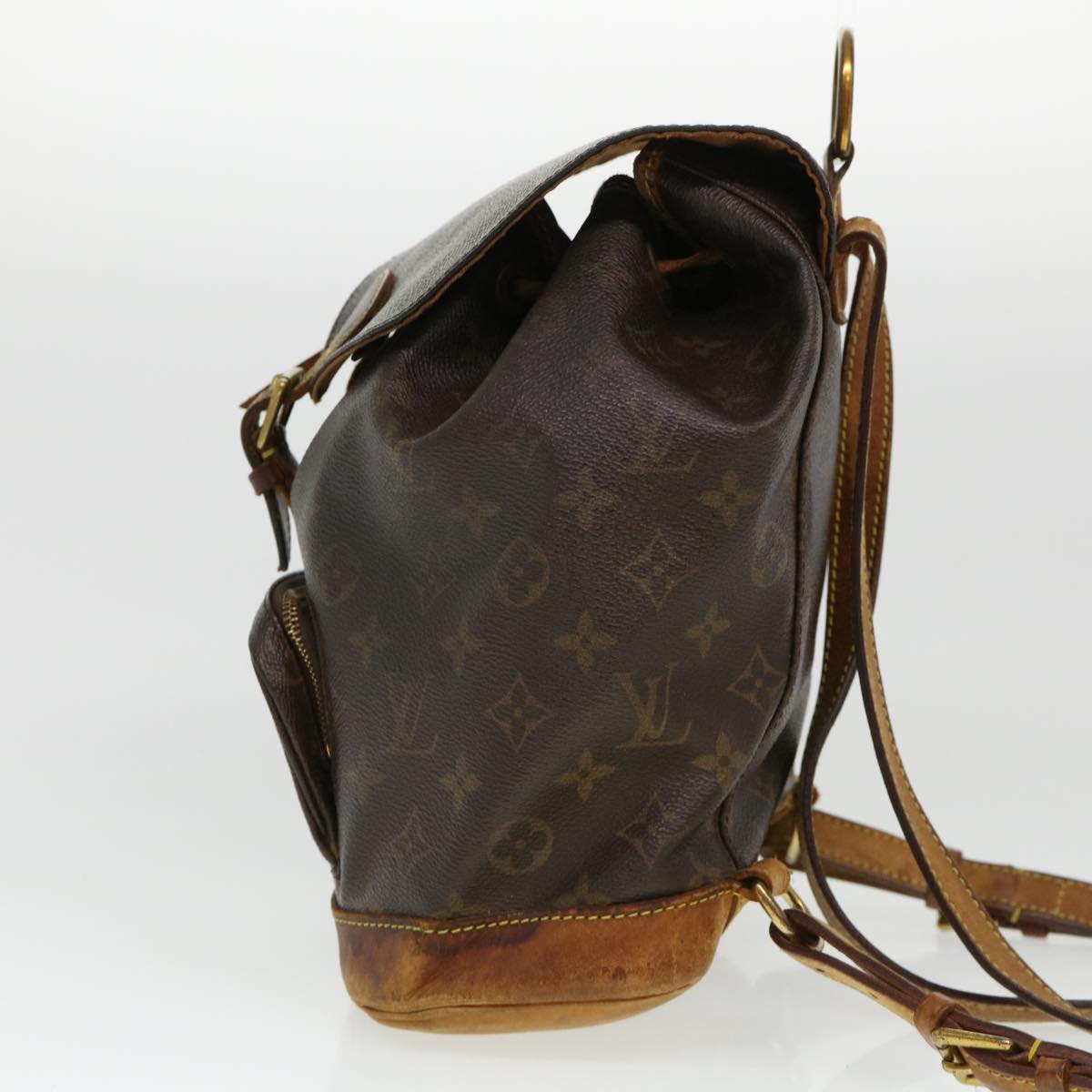 LOUIS VUITTON Monogram Montsouris MM Backpack M51136 LV rd4445
