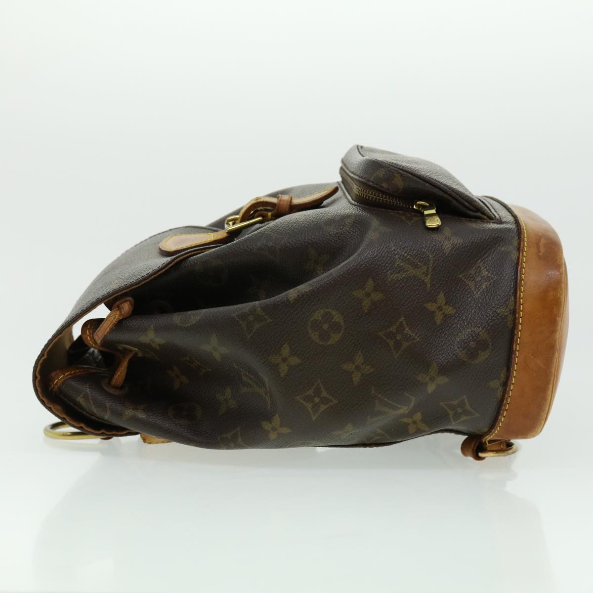 LOUIS VUITTON Monogram Montsouris MM Backpack M51136 LV rh218