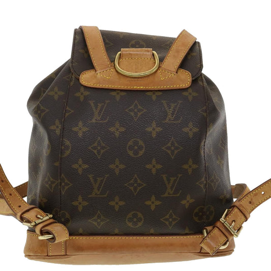 LOUIS VUITTON Monogram Montsouris MM Backpack M51136 LV rh278