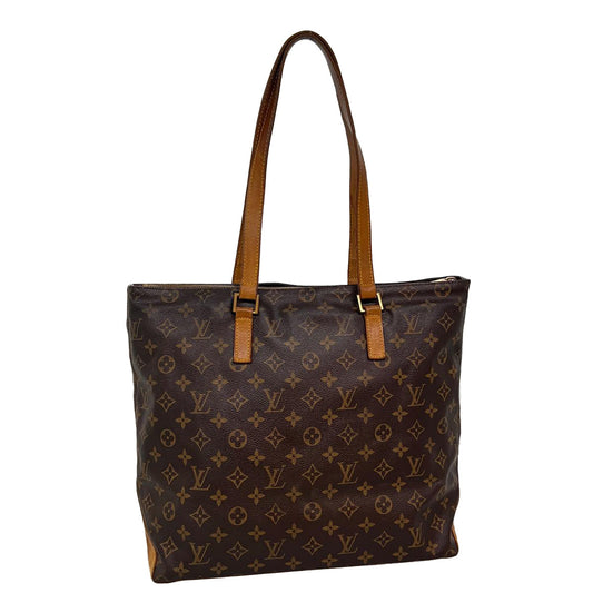 LOUIS VUITTON Monogram Cabas Mezzo Tote Bag M51151 LV ro469