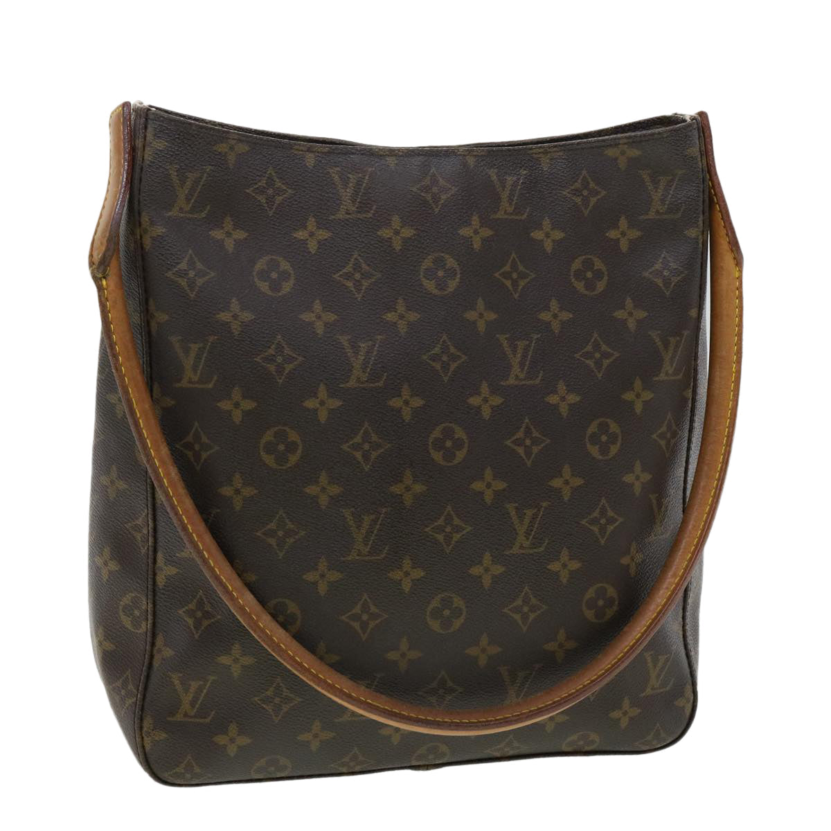 LOUIS VUITTON Monogram Looping GM Shoulder Bag M51145 LV ro474