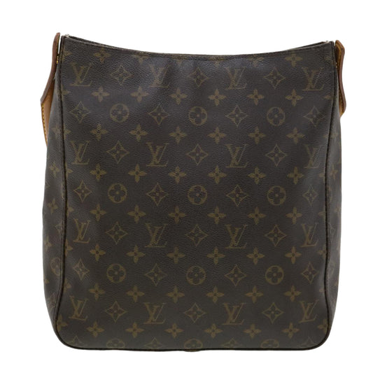 LOUIS VUITTON Monogram Looping GM Shoulder Bag M51145 LV ro474