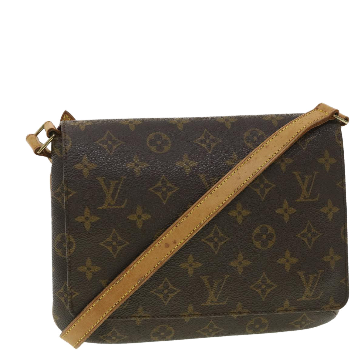 LOUIS VUITTON Monogram Musette Tango Short Strap Shoulder Bag M51257 ro665