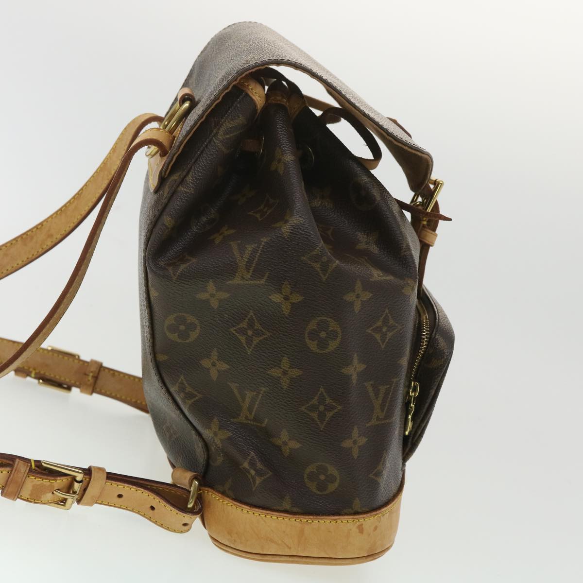 LOUIS VUITTON Monogram Montsouris MM Backpack M51136 LV ro738