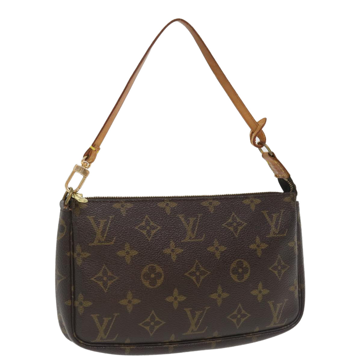 LOUIS VUITTON Monogram Pochette Accessoires Pouch M51980 LV ro745