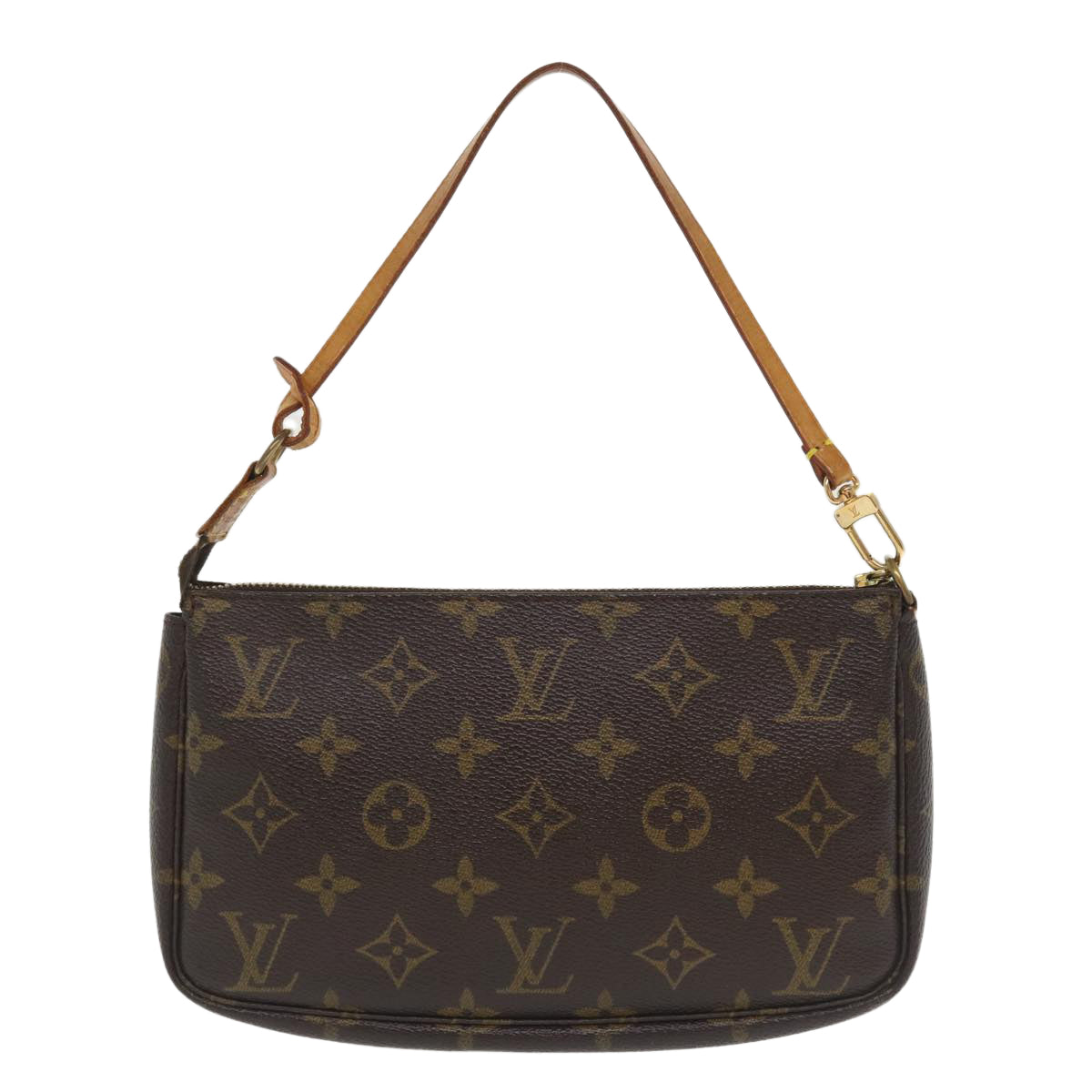 LOUIS VUITTON Monogram Pochette Accessoires Pouch M51980 LV ro745