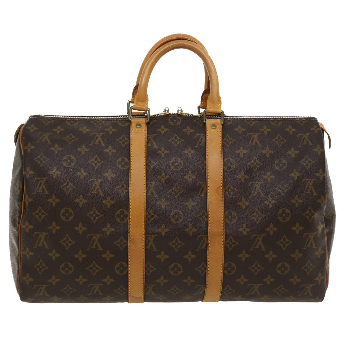 LOUIS VUITTON Monogram Keepall 45 Boston Bag M41428 LV ro770