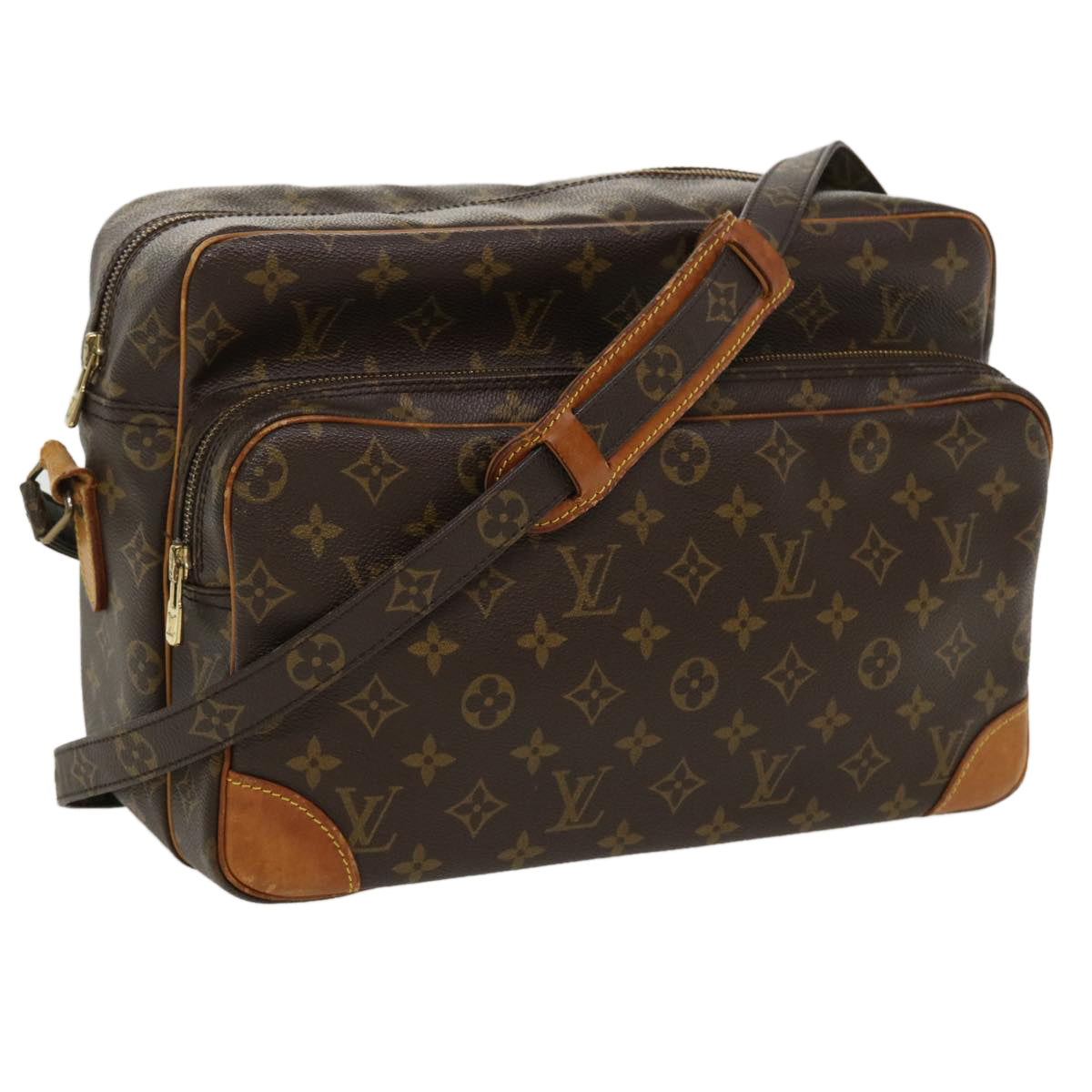 LOUIS VUITTON Monogram Nile GM Shoulder Bag M45242 LV ro776