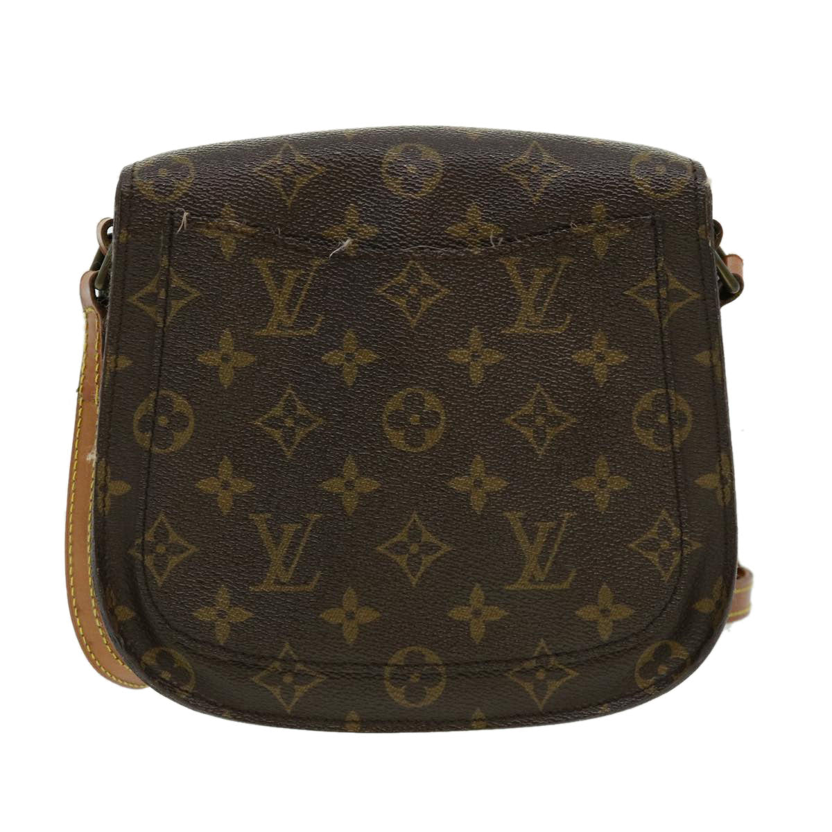 LOUIS VUITTON Monogram Saint Cloud MM Shoulder Bag M51243 rt050