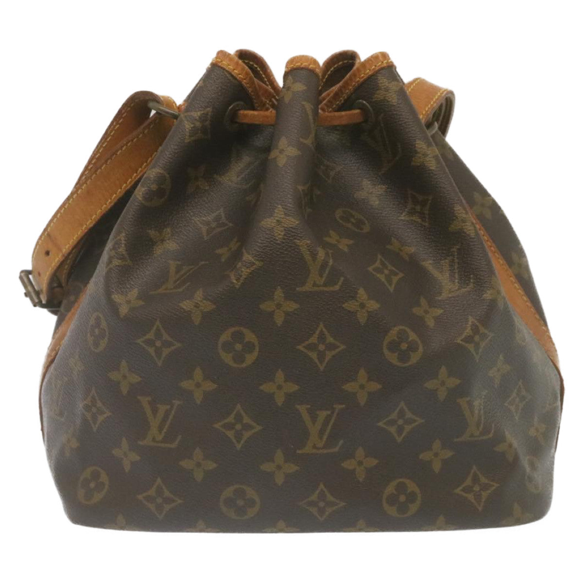 LOUIS VUITTON Monogram Petit Noe Shoulder Bag M42226 LV rz104