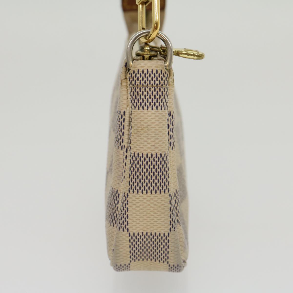 LOUIS VUITTON Damier Azur Mini Pochette Accessoires Pouch N58010 LV rz439