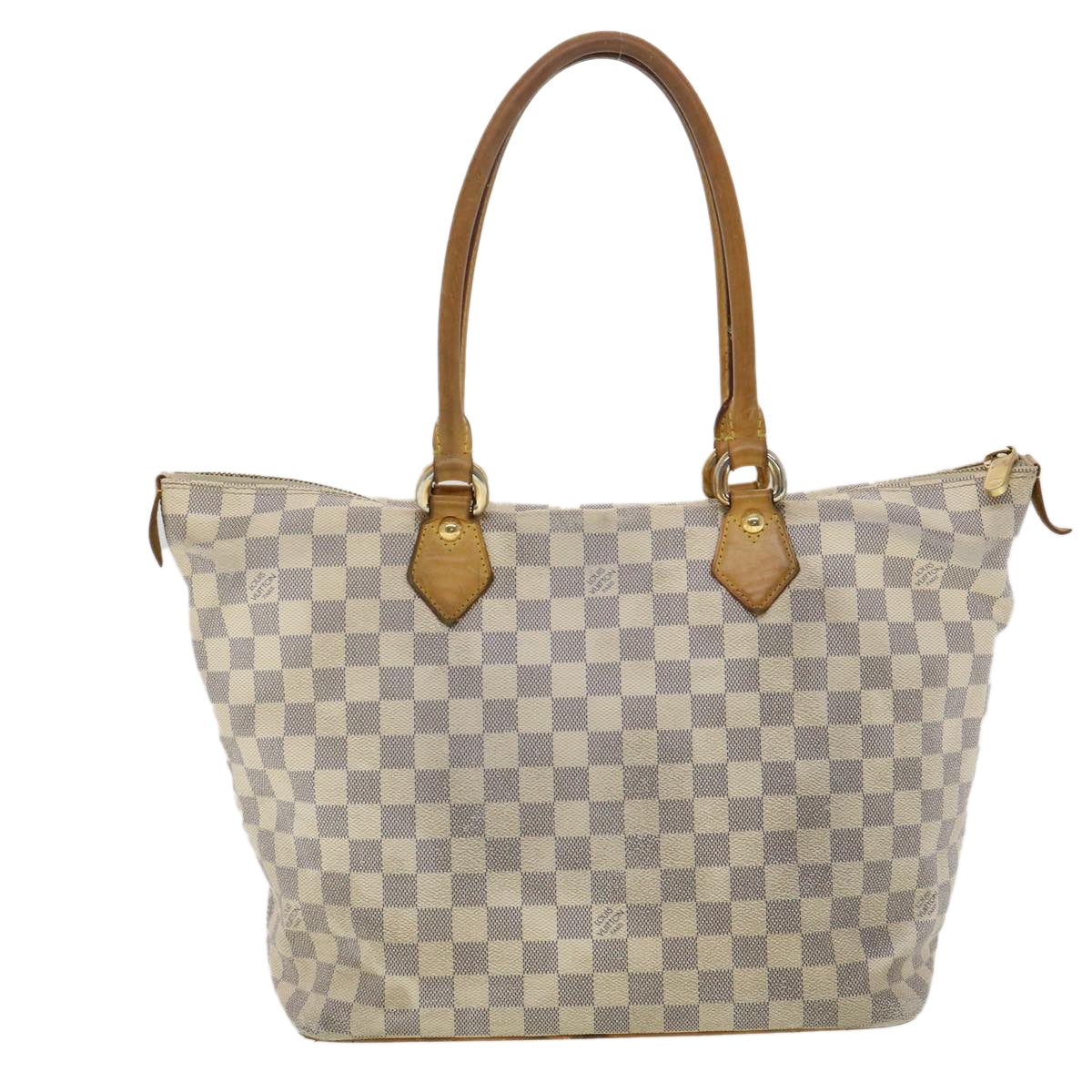 LOUIS VUITTON Damier Azur Saleya MM Tote Bag N51185 LV rz478