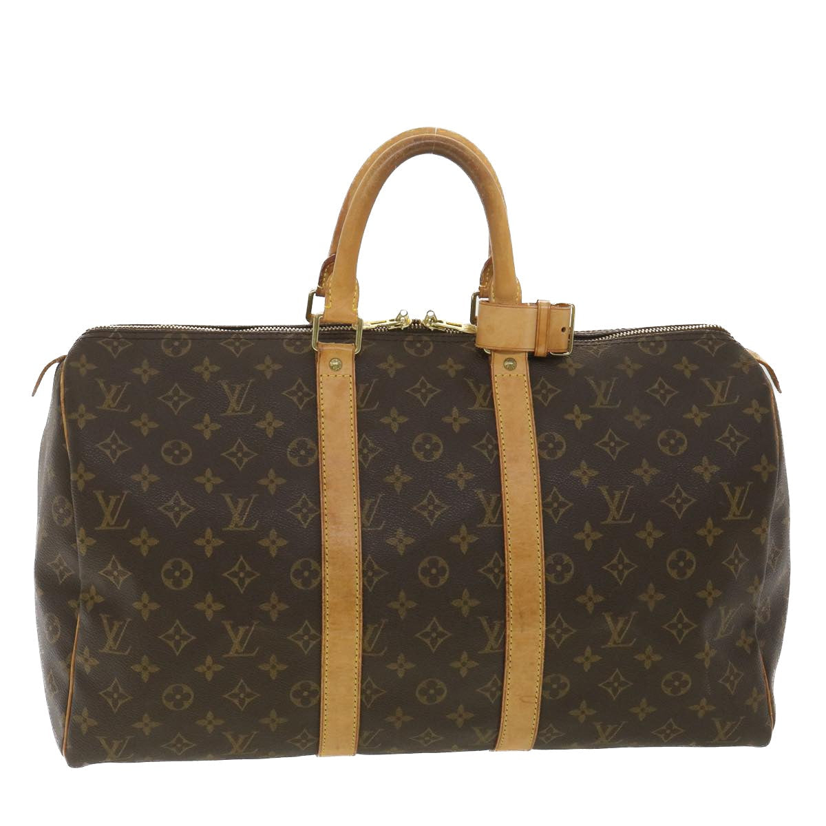 LOUIS VUITTON Monogram Keepall 45 Boston Bag M41428 LV S180