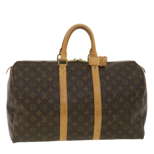 LOUIS VUITTON Monogram Keepall 45 Boston Bag M41428 LV S180