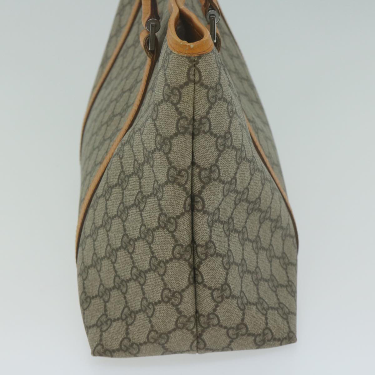 GUCCI GG Canvas Tote Bag PVC Beige 114595  tb1008