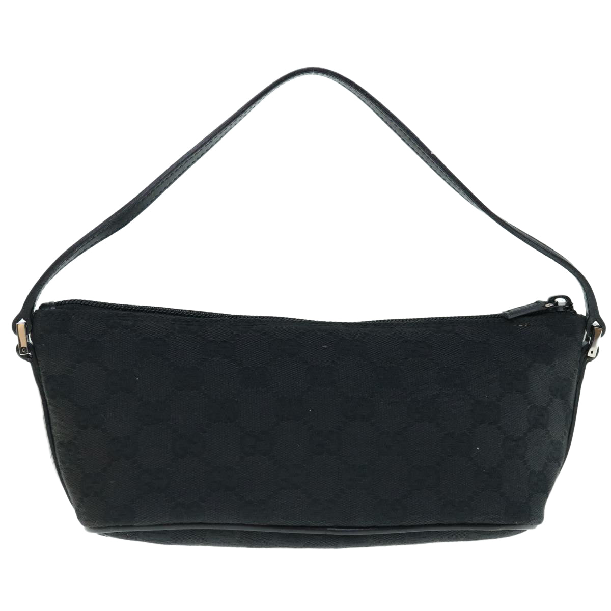 GUCCI GG Canvas Accessory Pouch Black 07198  tb1014