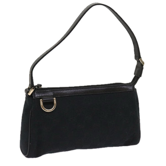 GUCCI GG Canvas Abbey Accessory Pouch Black 145750  tb1023