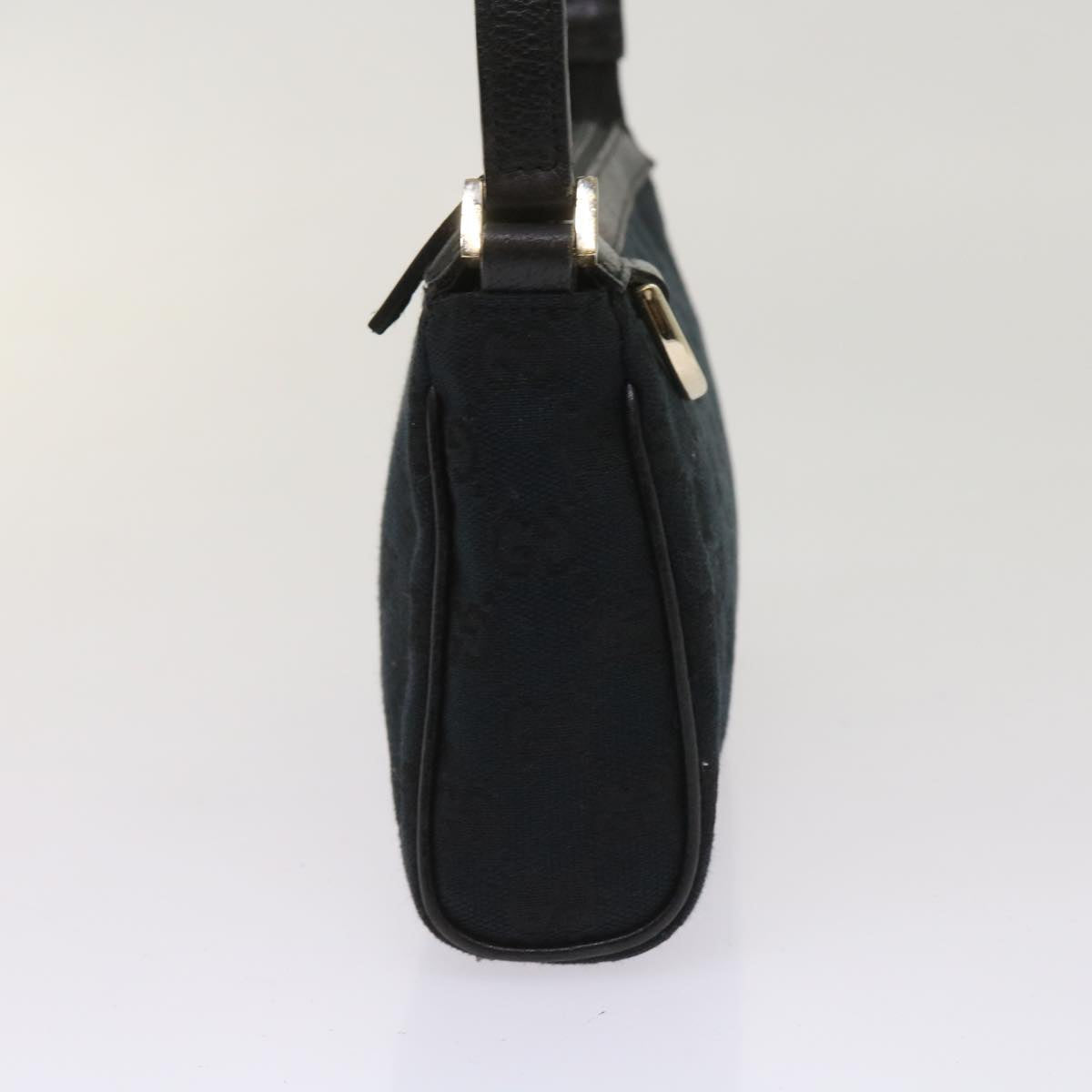 GUCCI GG Canvas Abbey Accessory Pouch Black 145750  tb1023