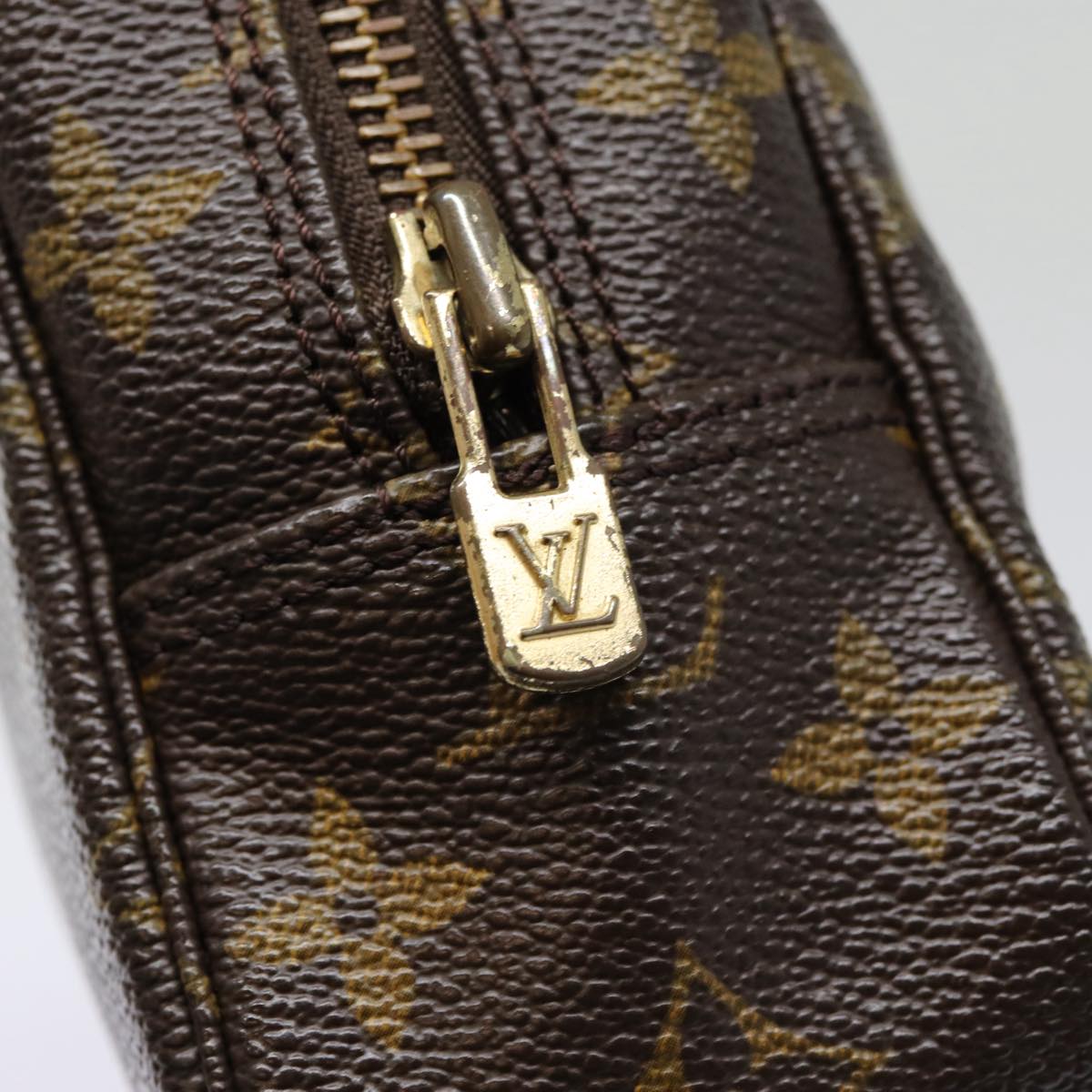 LOUIS VUITTON Monogram Trousse Toilette 23 Clutch Bag M47524 LV tb1133