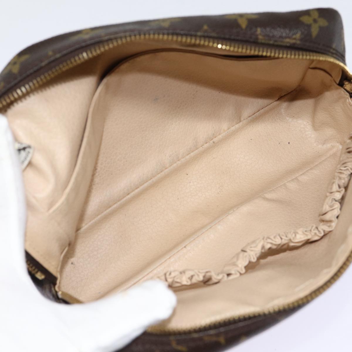LOUIS VUITTON Monogram Trousse Toilette 23 Clutch Bag M47524 LV tb1133