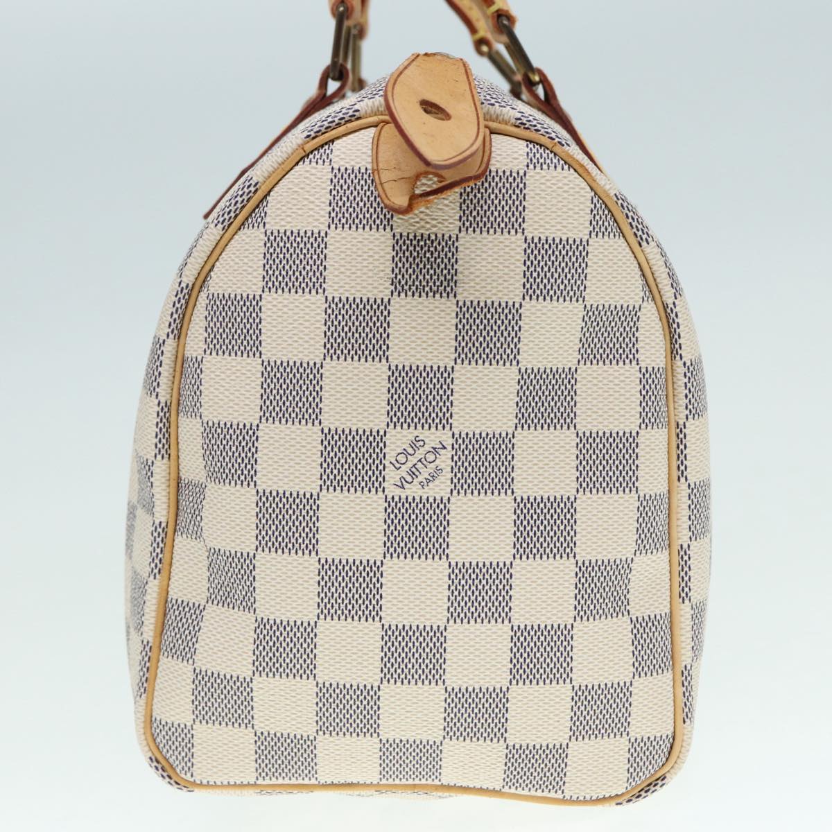 LOUIS VUITTON Damier Azur Speedy 25 Hand Bag N41534 LV tb1153