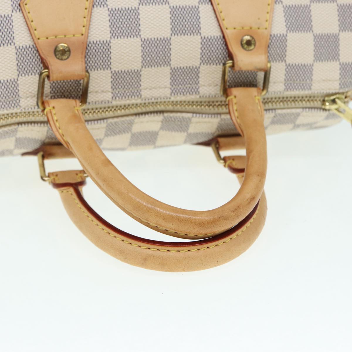 LOUIS VUITTON Damier Azur Speedy 25 Hand Bag N41534 LV tb1153