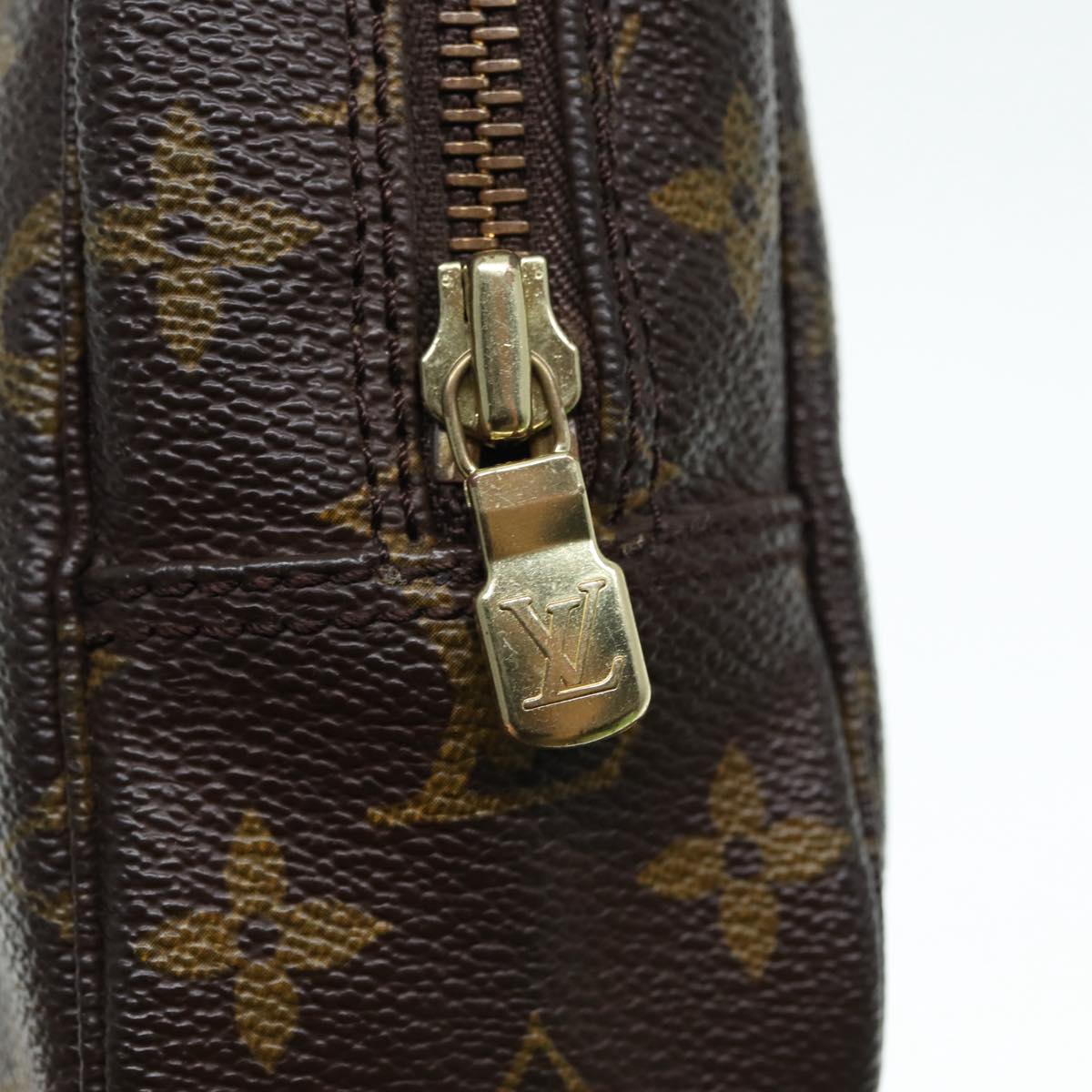 LOUIS VUITTON Monogram Trousse Toilette 23 Clutch Bag M47524 LV tb1154