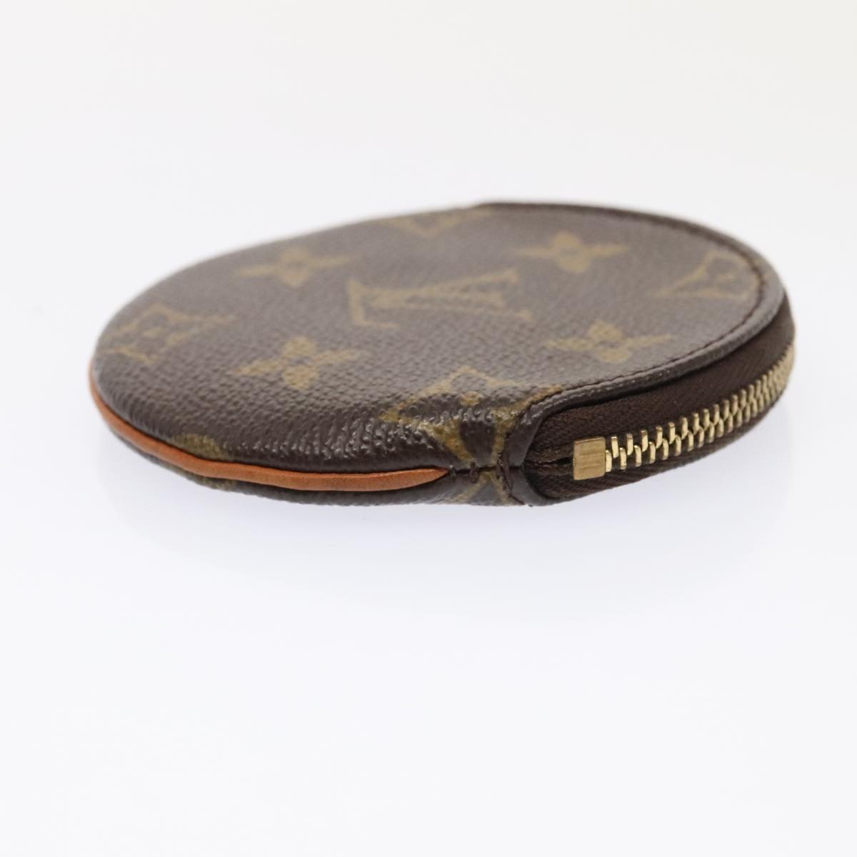 LOUIS VUITTON Monogram Porte Monnaie Rond Coin Purse M61926 LV tb1168