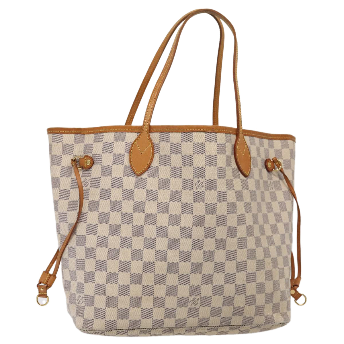 LOUIS VUITTON Damier Azur Neverfull MM Tote Bag N41605 LV tb1169