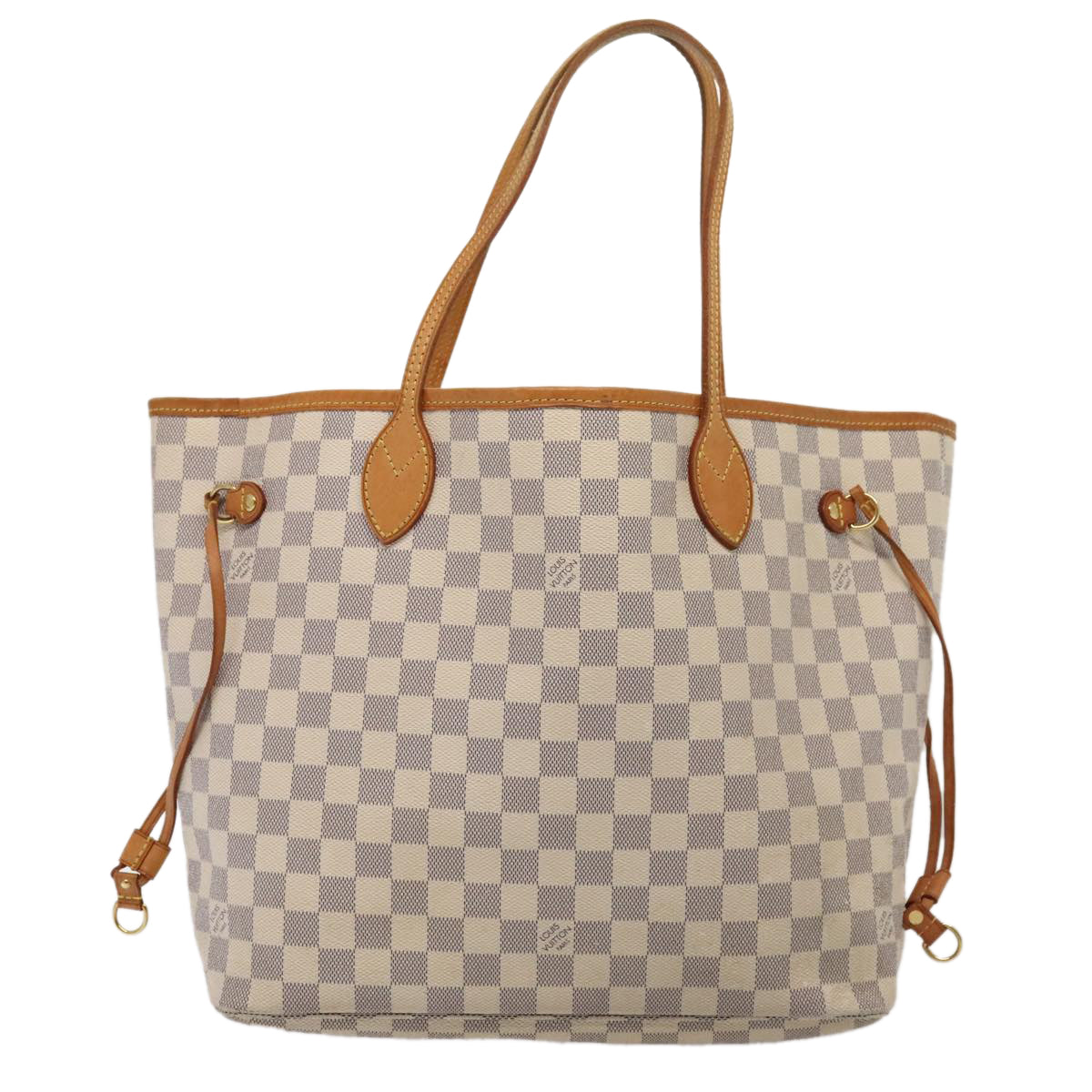 LOUIS VUITTON Damier Azur Neverfull MM Tote Bag N41605 LV tb1169