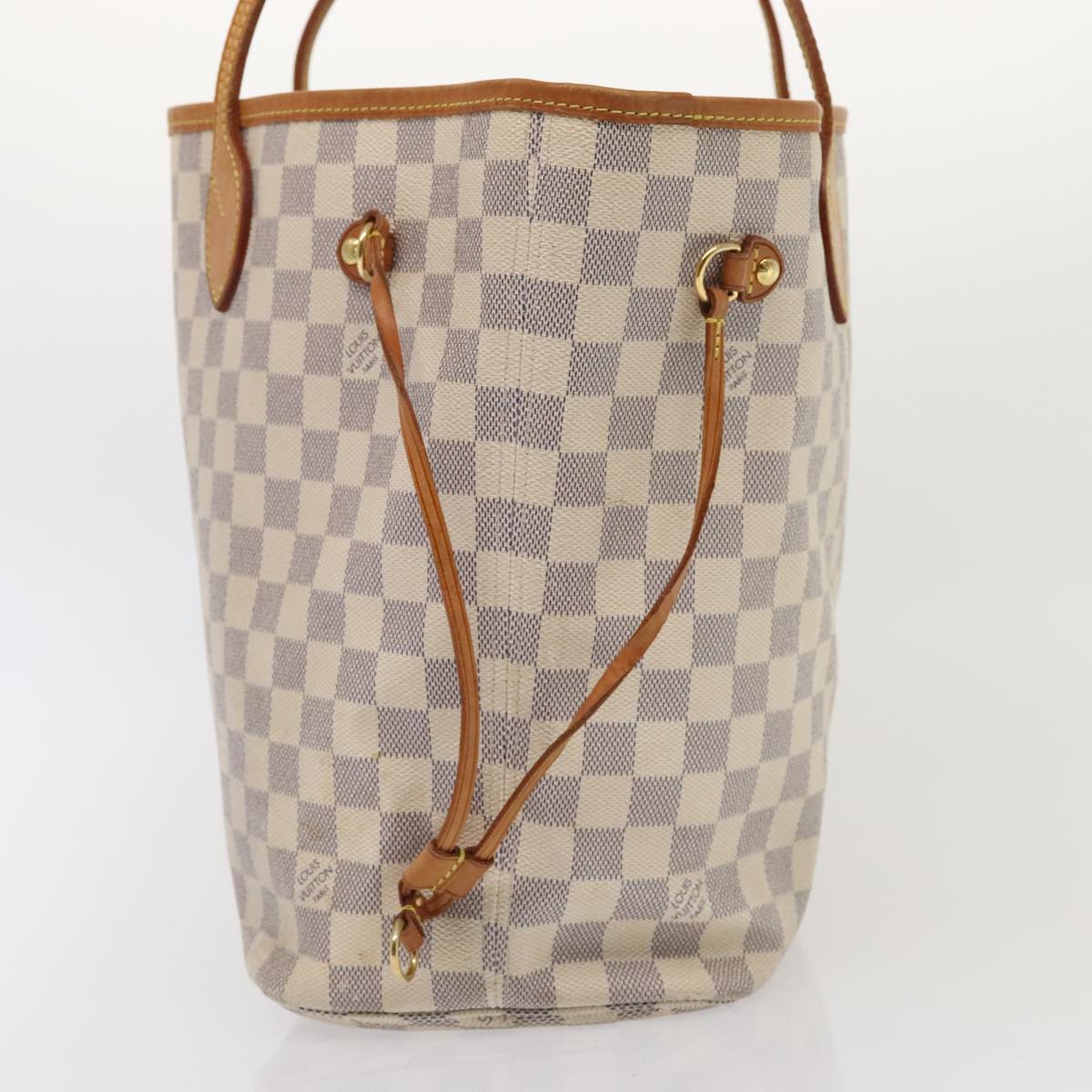 LOUIS VUITTON Damier Azur Neverfull MM Tote Bag N41605 LV tb1169