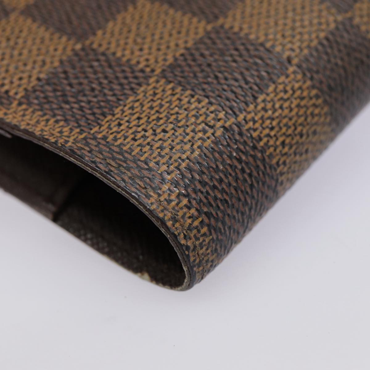 LOUIS VUITTON Damier Ebene Agenda PM Day Planner Cover R20700 LV tb1183