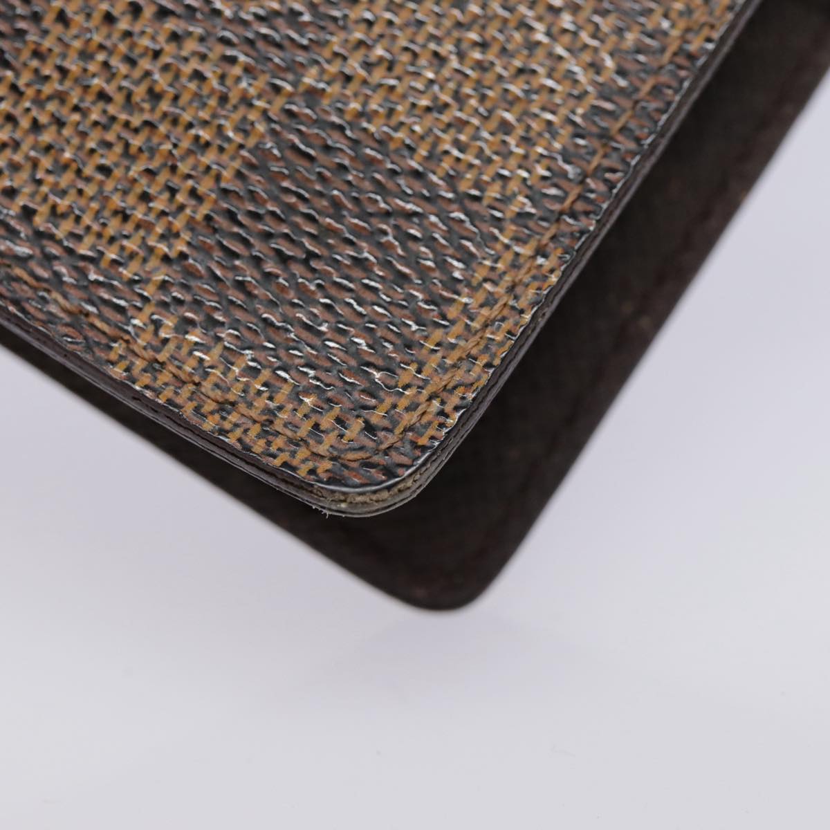 LOUIS VUITTON Damier Ebene Agenda PM Day Planner Cover R20700 LV tb1183