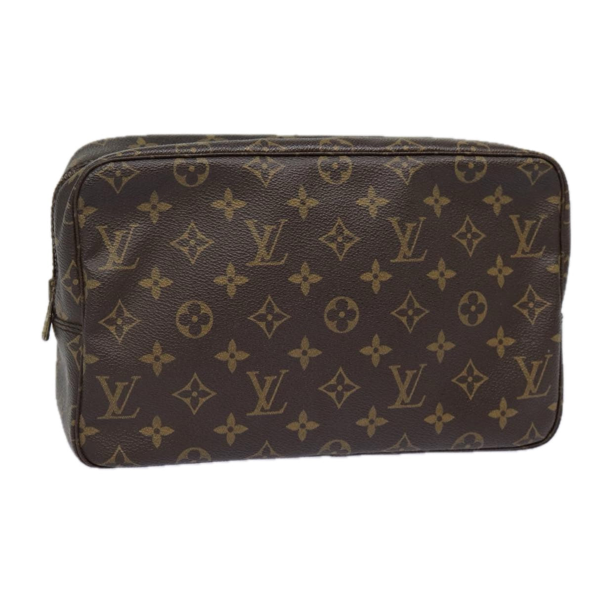 LOUIS VUITTON Monogram Trousse Toilette 28 Clutch Bag M47522 LV tb1194