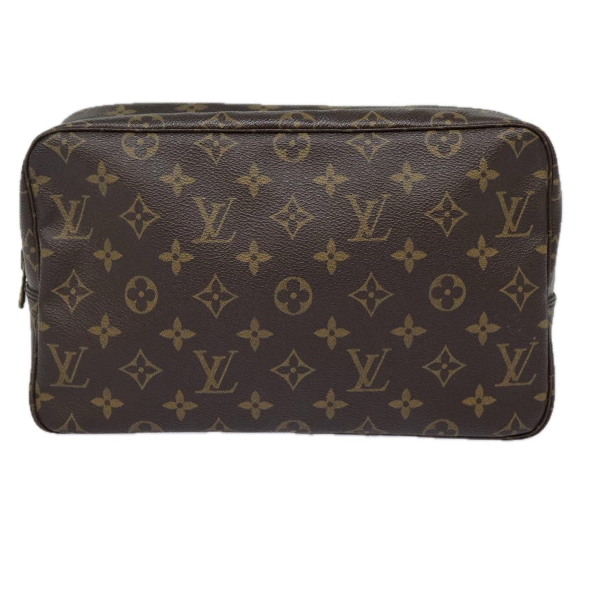 LOUIS VUITTON Monogram Trousse Toilette 28 Clutch Bag M47522 LV tb1194