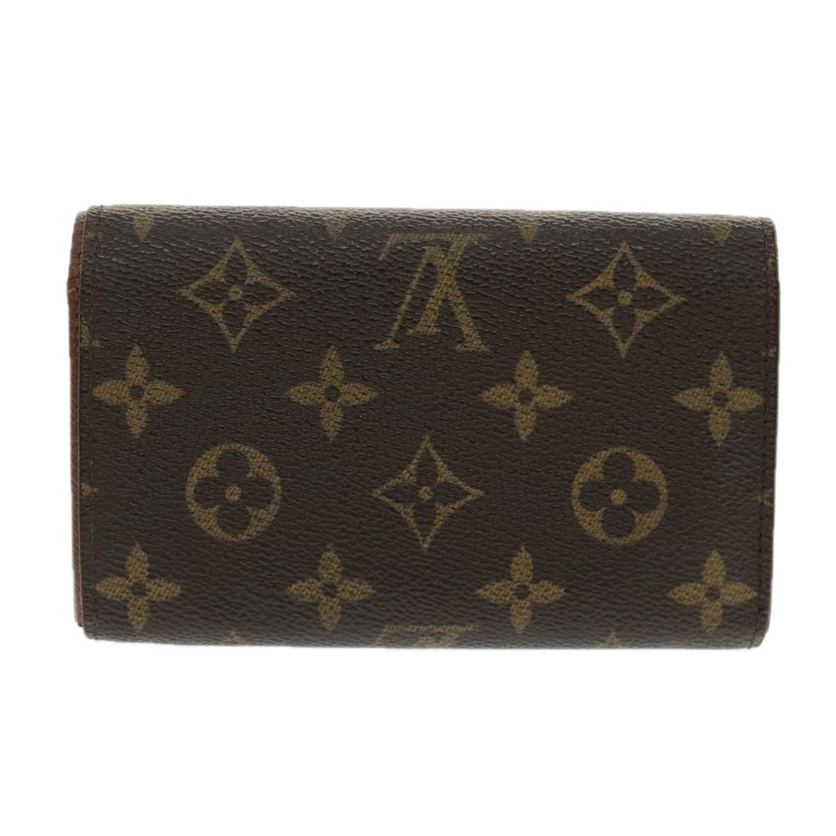 LOUIS VUITTON Monogram Portefeuille Tresol Wallet M61736 LV tb1244