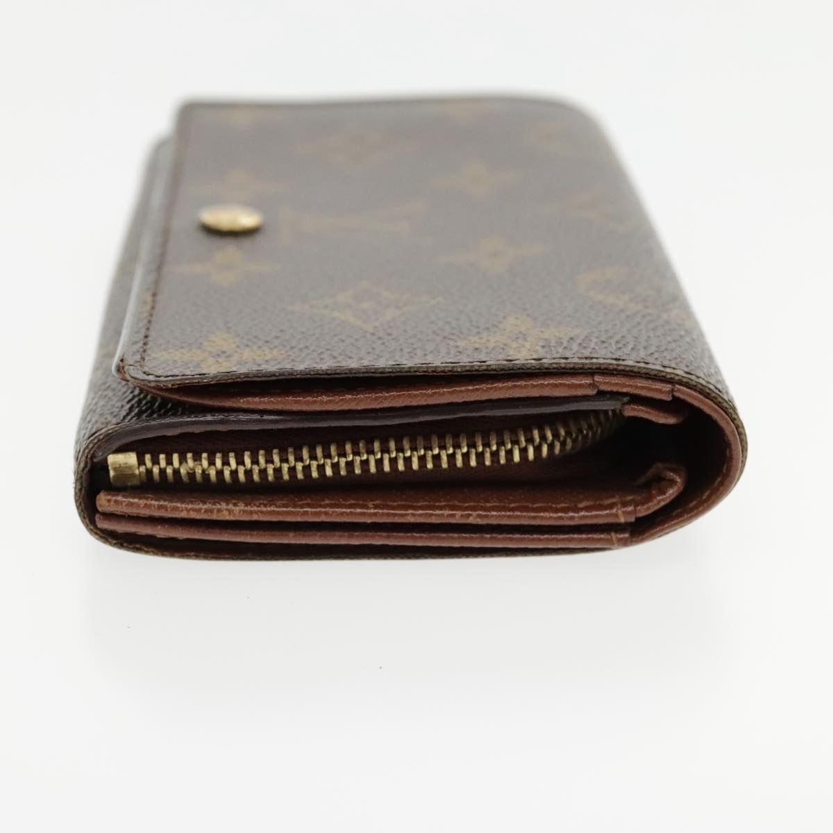 LOUIS VUITTON Monogram Portefeuille Tresol Wallet M61736 LV tb1244
