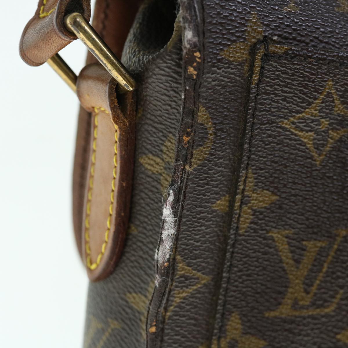 LOUIS VUITTON Monogram Saint Cloud GM Shoulder Bag M51242 LV tb974